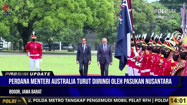 PRESISI Update 14.00 WIB Presiden Jokowi Terima Kunjungan PM Australia Anthony Albanese di Istana Bogor
