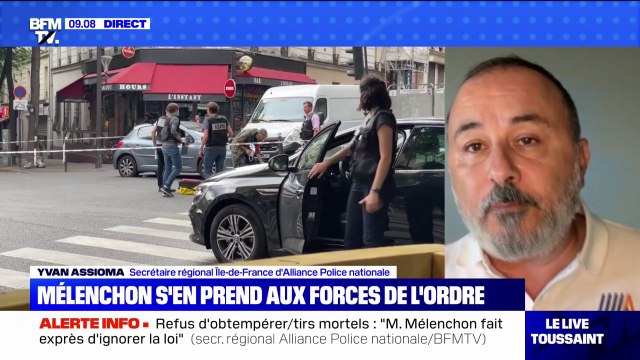 Refus d'obtempérer à Paris: L'enquête de l'IGPN est classique dans ce genre d'affaire , réagit Yvan Assioma, d'Alliance Police nationale