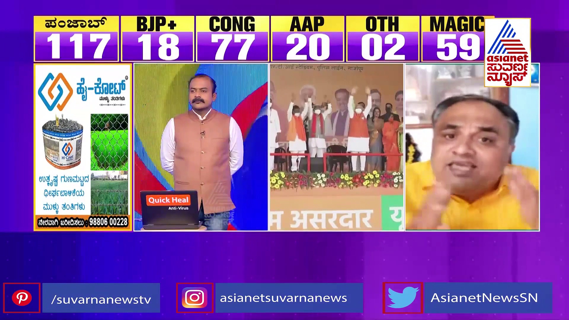 UP Election  ಯುಪಿ ಅಂಗಳದಲ್ಲಿ ಕಾಂಗ್ರೆಸ್ ಆಟಕ್ಕುಂಟು ಲೆಕ್ಕಕ್ಕಿಲ್ಲ