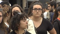 Multitudinaria concentración en Beasain contra la última agresión sexual