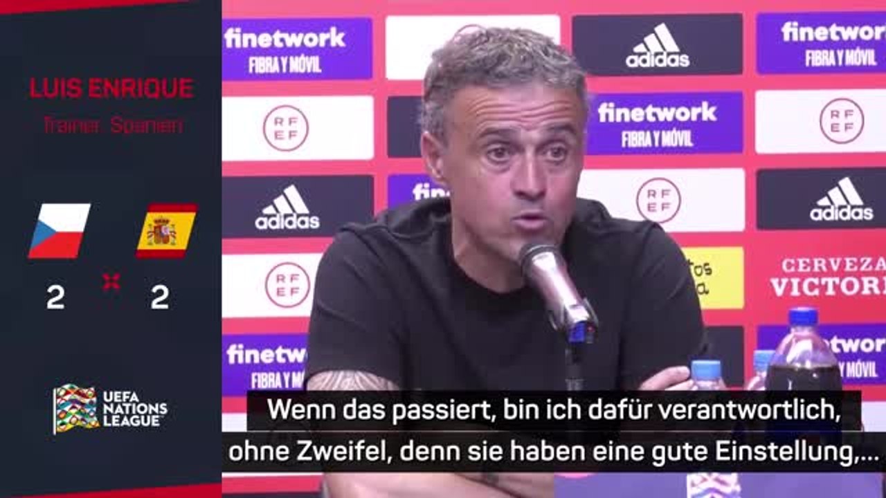 Enrique zu Remis: 'Heute war es nicht unser Tag'