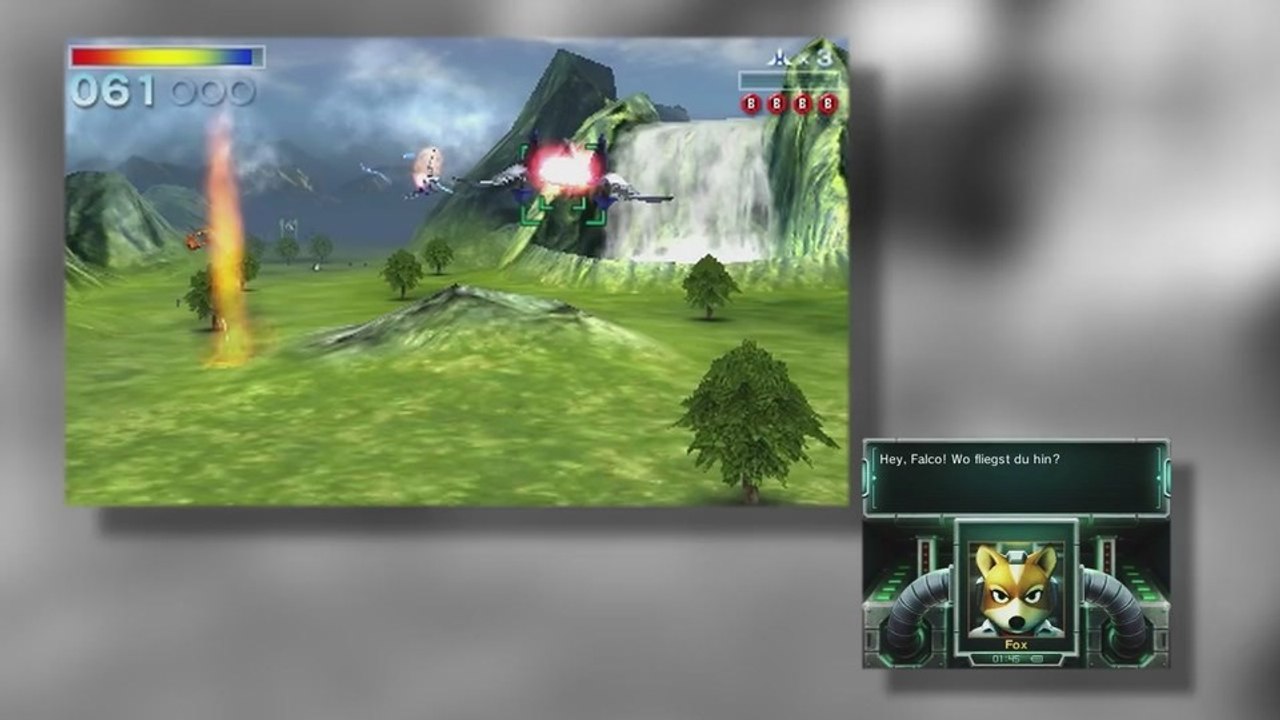 Star fox 64 3d - test-video zur 3ds-neuauflage
