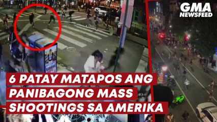 6 patay matapos ang panibagong mass shootings sa Amerika | GMA News Feed