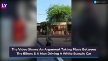 Delhi: Scorpio Driver Hits Biker After Argument, Hit-And-Run Caught On Camera