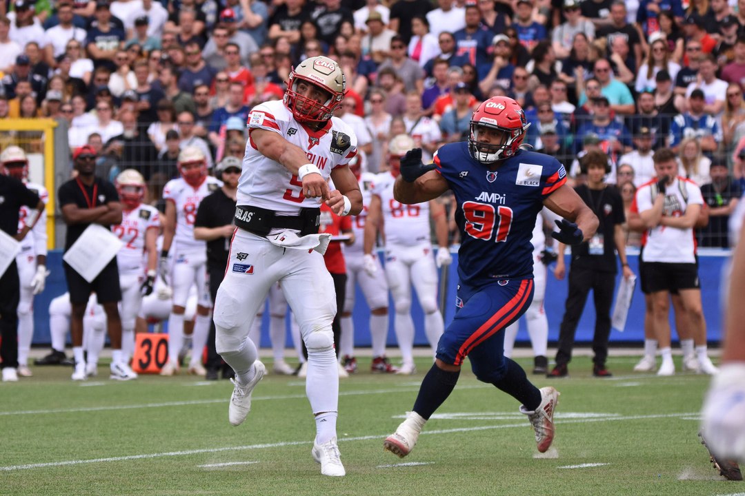 Edebali erzwingt Touchdown: Hamburg zerlegt Berlin