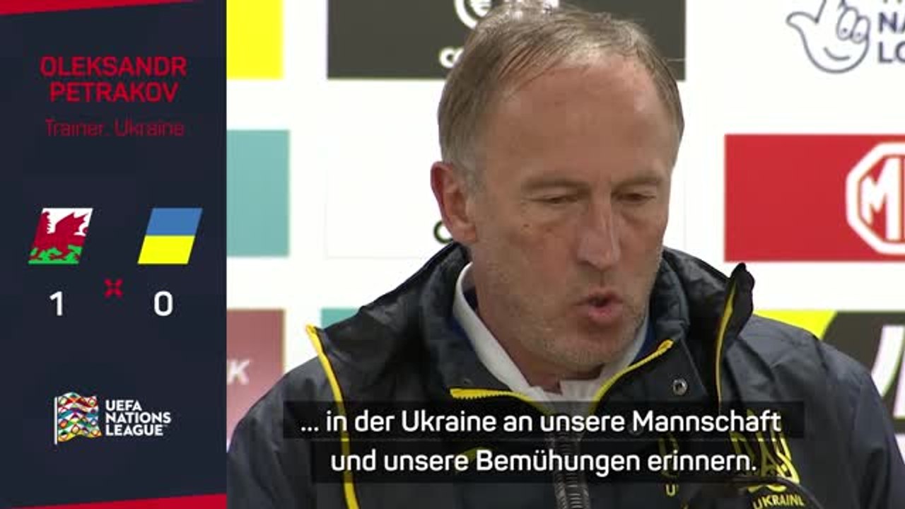 Ukraine-Coach 'fehlen die Worte' nach Quali-Pleite