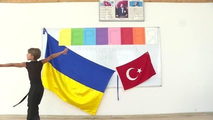 Ukrayna'nın savaş mağduru şampiyon çocukları Antalya'da eğitimlerini sürdürüyor