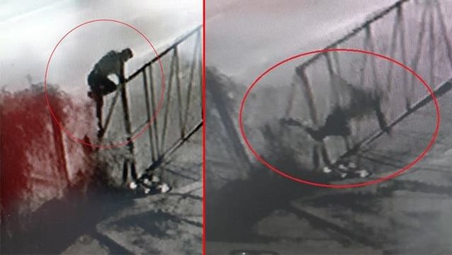 Alkollü kişi uyumak için tellere tırmandı! Dengesini kaybeden şahıs kolunu böyle kırdı