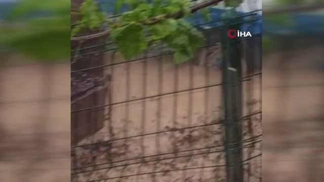 Burdur'da sel felaketi...Köy kahvesi ve evler sular altında kaldı, 40'a yakın hayvan telef oldu