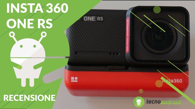 RECENSIONE INSTA 360 ONE RS: action cam 4K modulare super stabilizzata!