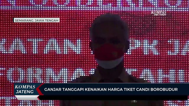 Ganjar Tanggapi Kenaikan Harga Tiket Candi Borobudur
