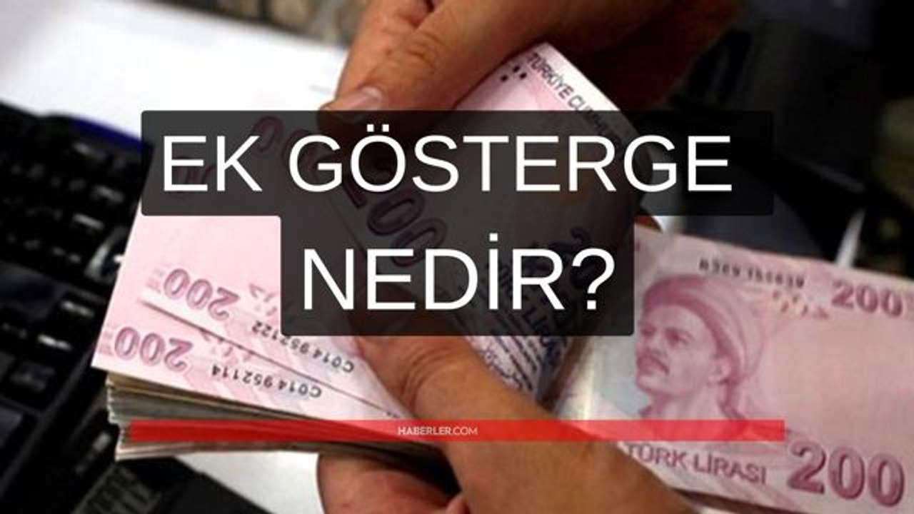 3600 ek gösterge nedir, kimleri kapsıyor? 3600 ek gösterge ne işe yarar? 3600 ek gösterge maaşa etki eder mi?