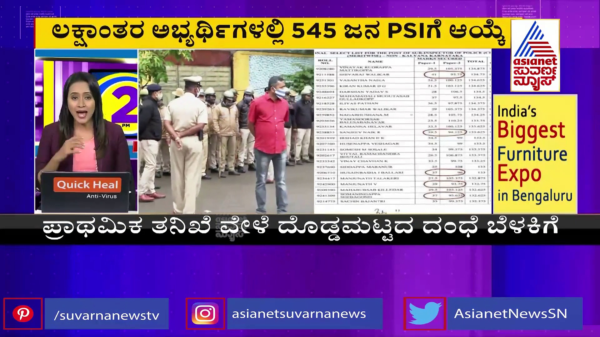 PSI Recruitment Scam ರಾಜ್ಯದ 545 ಸಬ್ ಇನ್ಸ್ಪೆಕ್ಟರ್ ಗಳ ನೇಮಕಾತಿಯಲ್ಲಿ ಅಕ್ರಮ ಪತ್ತೆ!