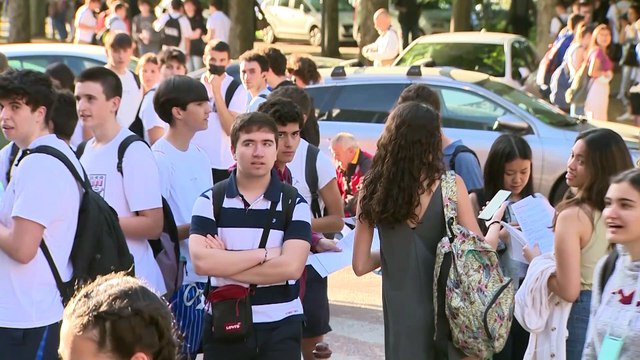 Arrancan los exámenes de la EvAU de la vuelta a la normalidad en la Comunidad de Madrid