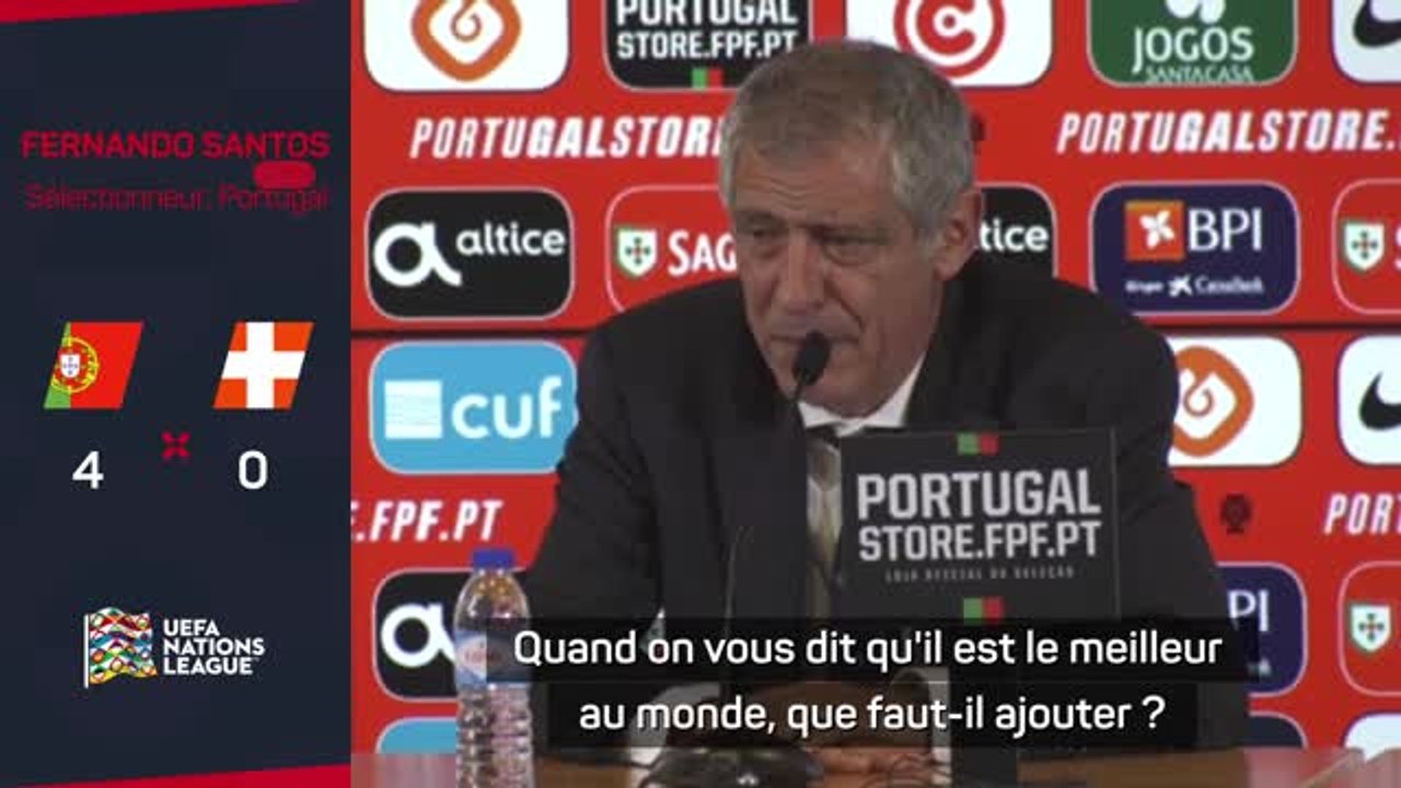 Portugal - Santos : "Je ne suis plus surpris par les performances de Cristiano Ronaldo"