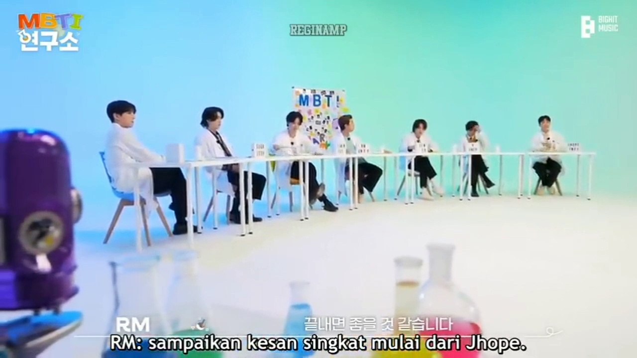 BTS (방탄소년단) MBTI Lab - 5 [Indo Sub]