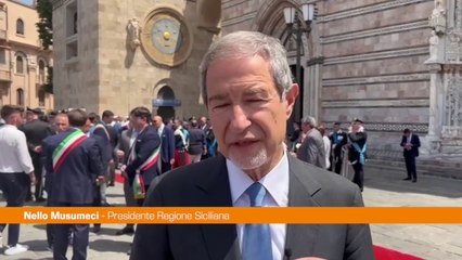 Musumeci "I Siciliani grati all'Arma dei Carabinieri"