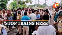 Rail Roko Protest: Locals In Soro Demand Halt Of Express Trains