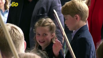 Prince George Stood Next to The Queen at the Platinum Jubilee