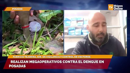 Realizan megaoperativos contra el dengue en Posadas