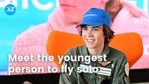 Meet the youngest person to fly solo