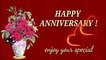 Happy Anniversary Wishes | Greetings | Whatsapp Status  | Wedding Anniversary | Marriage Anniversary quotes