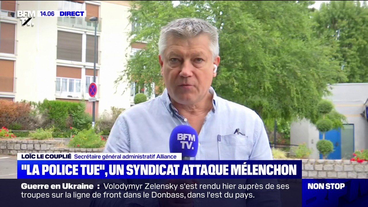Le syndicat de police Alliance va porter plainte contre Mélenchon après son tweet sur le "groupe factieux"