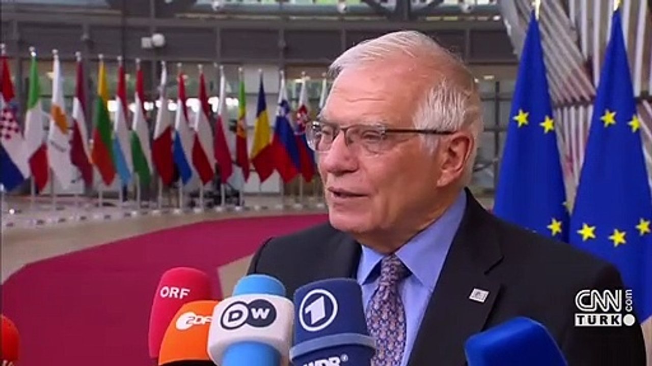 AB Yüksek Temsilcisi Josep Borrell Rusya'yı suçladı