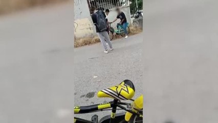 Belediyeye ait bisiklete zarar veren genç hakkında suç duyurusu