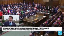 Boris Johnson soumis lundi à une motion de défiance de son parti