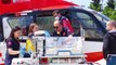 Parmak bebek ambulans helikopterle hastaneye sevk edildi