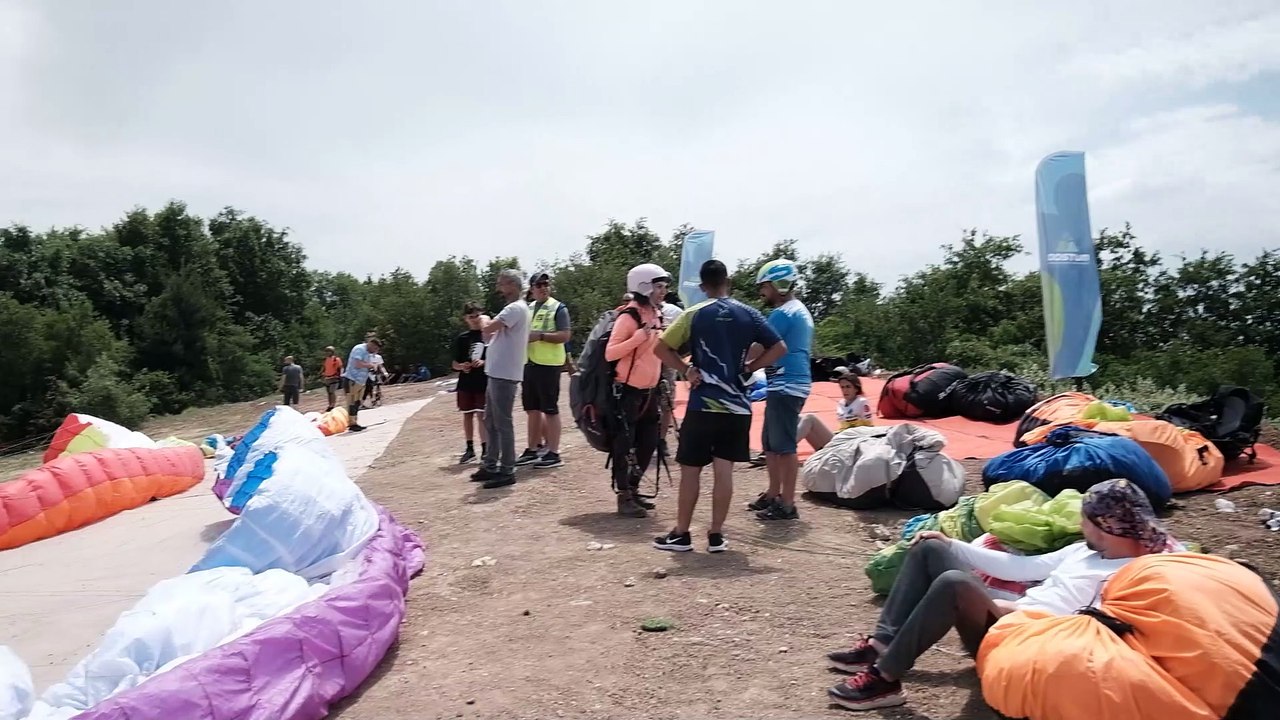 Türkiye Yamaç Paraşütü Şampiyonası İnegöl’de yapıldı