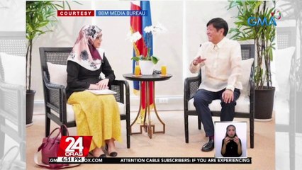 Ilang ambassador at charge d’ affaires ng ibang bansa, nag-courtesy call kay President-elect Bongbong Marcos | 24 Oras