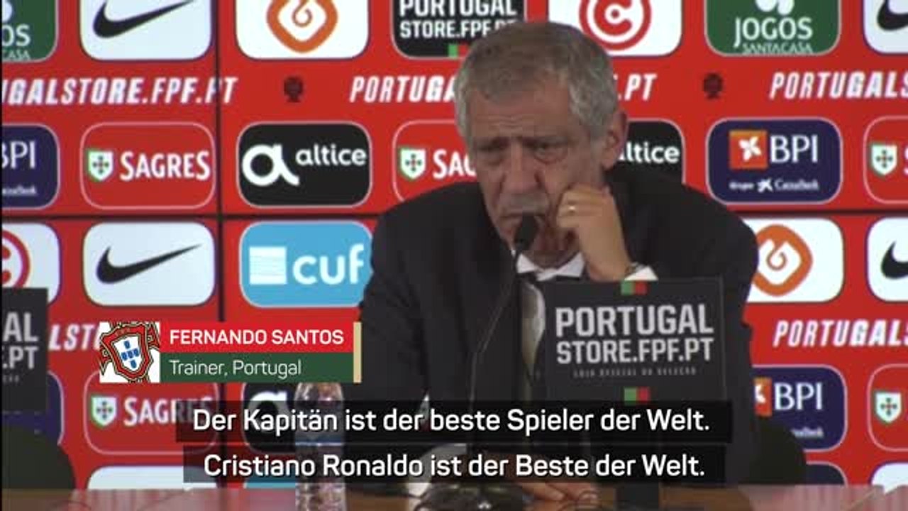 Santos zu Doppel-CR7: 'Der Beste der Welt'