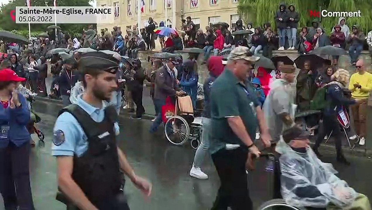 بدون تعليق: فرنسا تحتفل بذكرى إنزال نورماندي أثناء الحرب العالمية