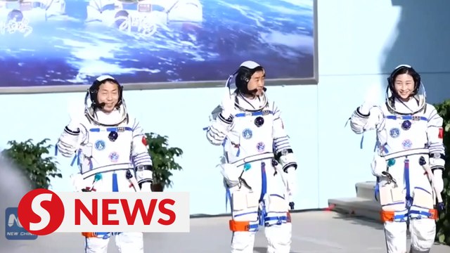 China launches crewed mission to complete space station construction