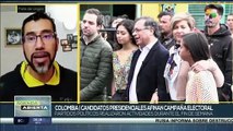 Candidatos a la presidencia de Colombia centran campaña en la búsqueda de nuevos votos