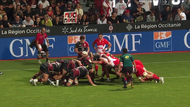 TOP 14 - Essai de Iosefa TEKORI (ST) - Stade Toulousain - Biarritz Olympique - J26 - Saison 2021:2022