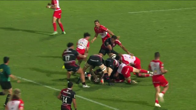 TOP 14 - Essai de Matthis LEBEL (ST) - Stade Toulousain - Biarritz Olympique - J26 - Saison 2021:2022