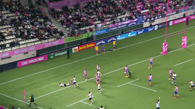 TOP 14 - Essai de Vasil LOBZHANIDZE (CAB) - Stade Français Paris - CA Brive - J26 - Saison 2021:2022