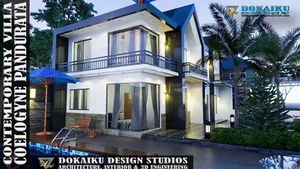 3D ANIMATION CONTEMPORARY VILLA