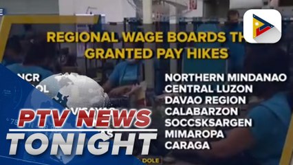 14 Regional wage boards grant pay hikes between P30 and P110