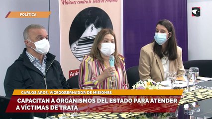 Capacitan a organismos del Estado para atender a víctimas de trata