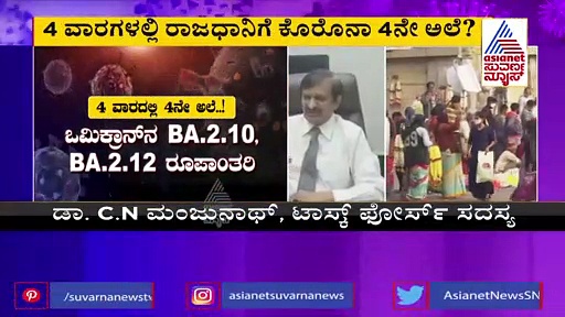 ಕೊರೋನಾ ನಾಲ್ಕನೇ ಅಲೆ ಬಗ್ಗೆ ಡಾ. ಸಿ.ಎನ್ ಮಂಜುನಾಥ್‌ ಕೊಟ್ಟ ಎಚ್ಚರಿಕೆ ಇದು..