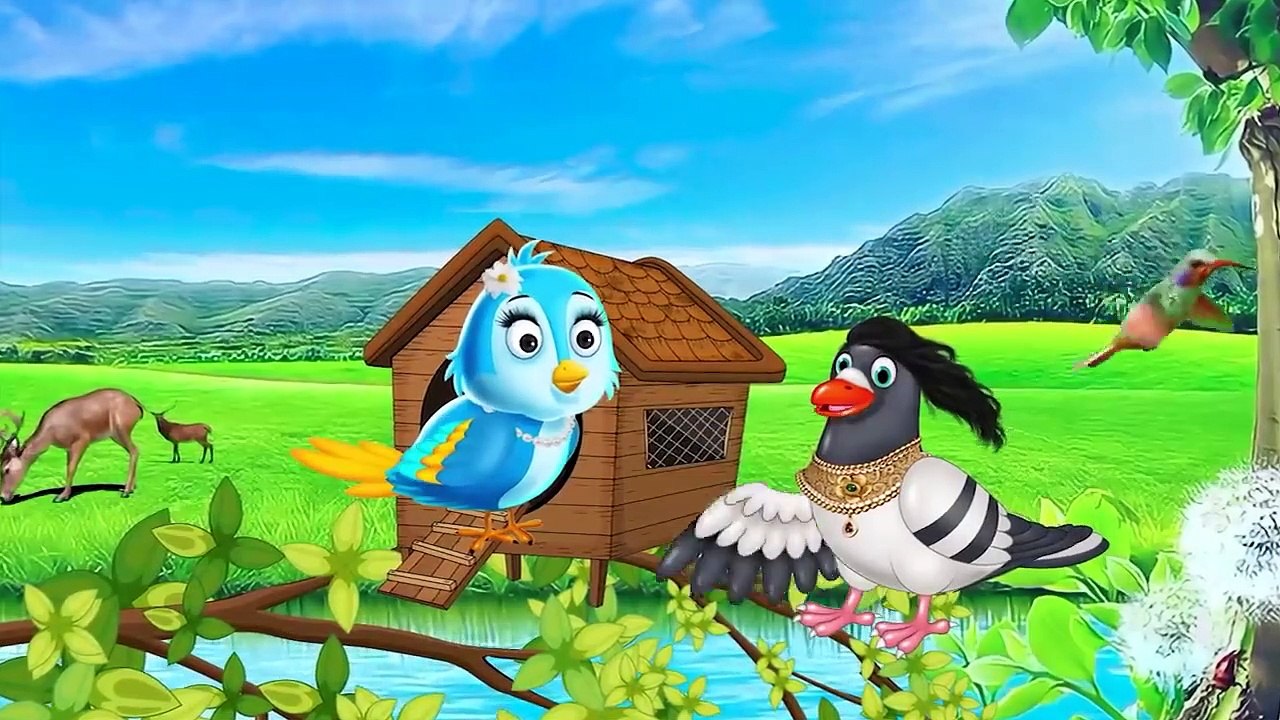 कार्टून _ सौतेली चिड़िया _chidiya cartoon kahani_cartoon video_moral stories_ tuni chidiya kahani