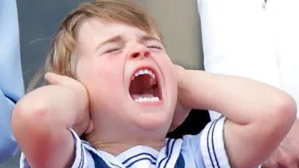 The many moods of Prince Louis! How the 'iconic' young Royal stole the show   PICTURES