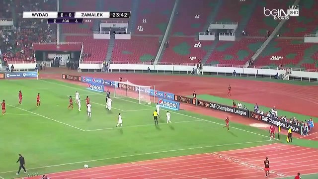 الشوط الاول مباراة الوداد الرياضي و الزمالك 5-2 نصف نهائي دوري ابطال افريقيا 2016