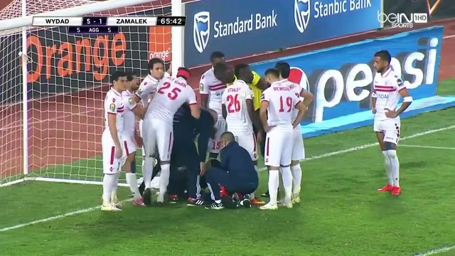 الشوط الثاني مباراة الوداد الرياضي و الزمالك 5-2 نصف نهائي دوري ابطال افريقيا 2016