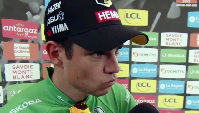 Critérium du Dauphiné 2022 - Wout Van Aert lost the yellow jersey : I'm a little disappointed...