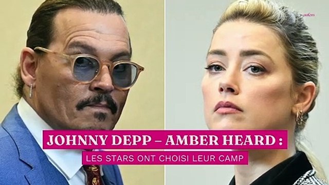 Johnny Depp-Amber Heard : les stars ont choisi leur camp